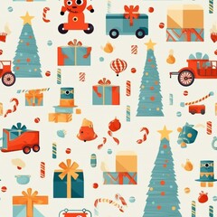 Christmas Seamless pattern background1 - 32
