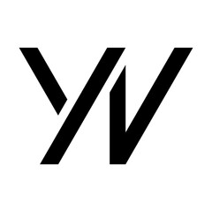 letter y k icon logo design - obrazy, fototapety, plakaty