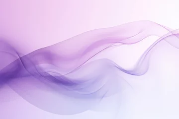 Türaufkleber Elegant light lilac background with swirling smoke for elegant product showcases © Lucija