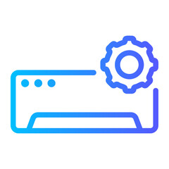 settings gradient icon