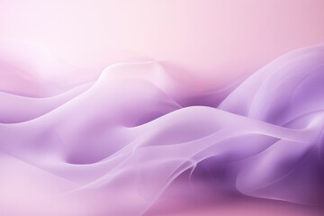 Light lilac abstract scene with tranquil smoke for product photography