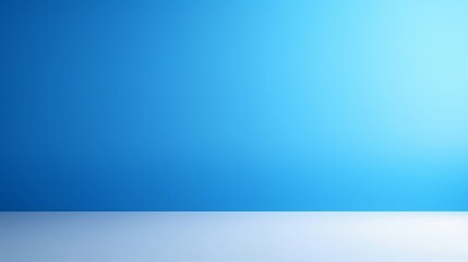 Blue gradient abstract background empty room with space for your text and picture : Generative AI