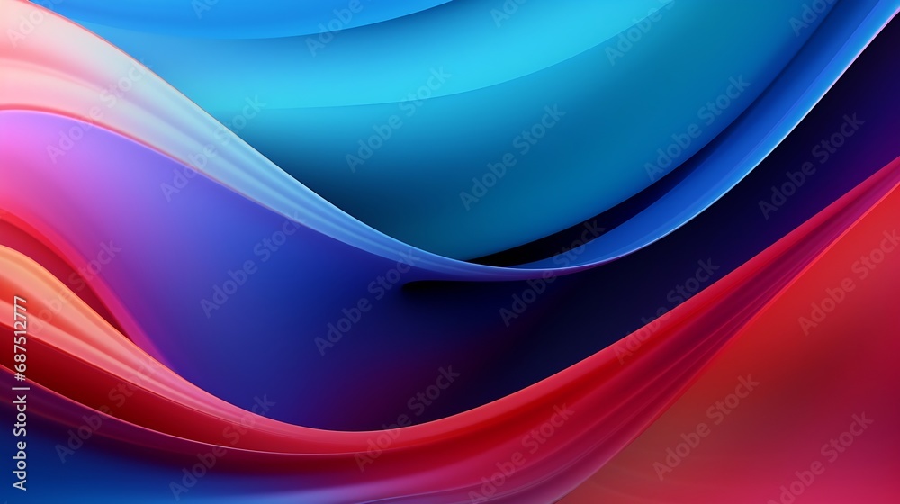 Poster abstract colorful gradient background for design as banner, ads, and presentation concept : Generative AI