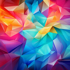 Obraz premium multilateral color pattern