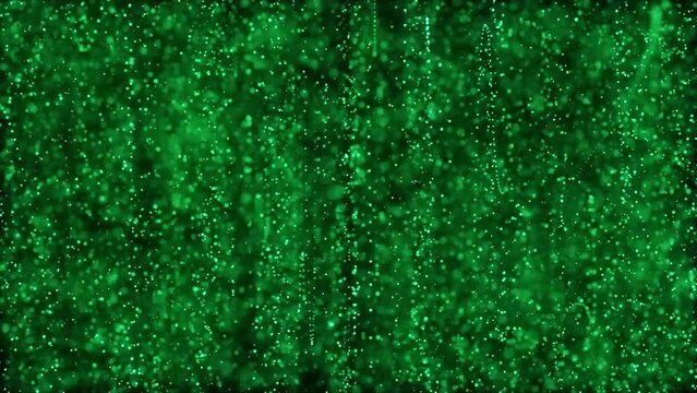 Abstract fast motion dot particle background. 