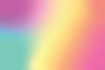 Abstract rainbow gradient background vector, blurred effect