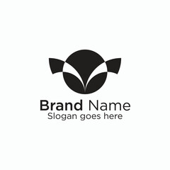 Logo branding for company website or creative minimal logo design