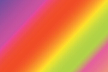 Abstract rainbow gradient background vector, blurred effect