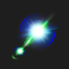 lens flares for photography and anamorphic lens flare