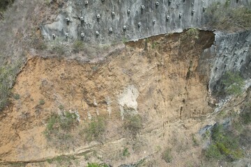 FALLA, TALUD, OBRA, CONTENCION , MURO , PANTALLA , DADO, ESTRUCTURA