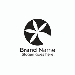 Logo branding for company website or creative minimal logo design