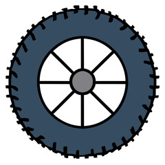 Obraz premium wheel of the wheel