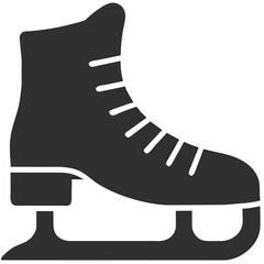 skates isolated on white