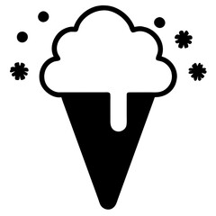 cloud with rain drops