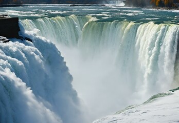 Thundering Cascades: Niagara Falls' Powerful Elegance