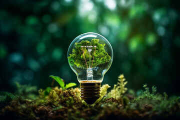 Global warming save world earth day concept made with generative ai technology