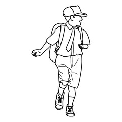 sketch of student illustration 