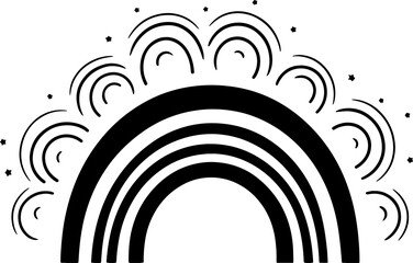 Boho rainbow