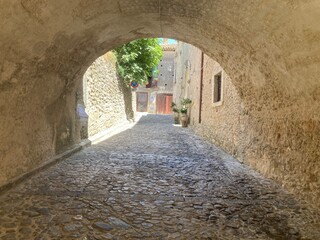 Fototapeta premium Gerace, Italy : the historic village