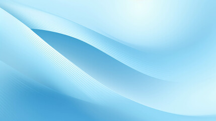 Fototapeta premium The background image is light blue with beautiful curves that are pleasing to the eye.