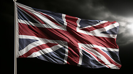 Union Jack flag - British flag - UK - United Kingdom - Great Britain - obrazy, fototapety, plakaty