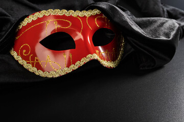 theatrical Carnival mask, vintage piece for a stage event