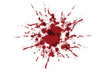 Abstract vector splatter red color background design. splatter blood color design. illustration vector design.