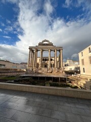Obraz premium Roman Temple of Diana Merida Spain 