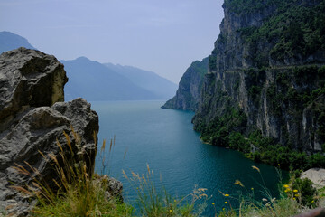 Fototapeta premium Whether sea, lake or river, water is one of the most beautiful elements of nature. Glistening in the sun, it makes every holiday even more beautiful.