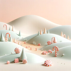 Christmas Candy Wonderland on Pastel Hills