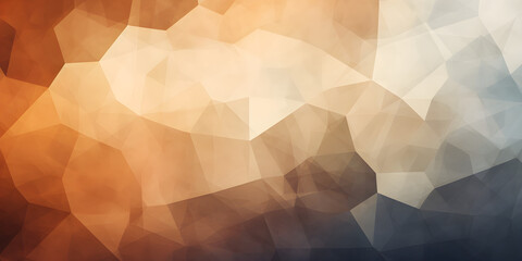 horizontal earth tone abstract polygon background, can be used as texture, background or wallpaper