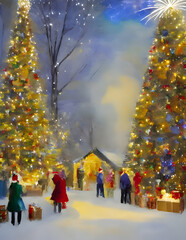 Christmas background