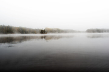 Fototapeta premium Dreamlike lake view