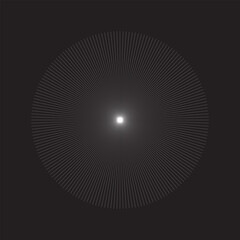 Glowing lights effect, flare, explosion and stars. Special effect isolated on transparent background