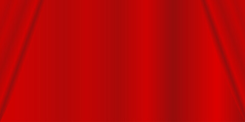 Red fabric vector background illustration. Suitable for Christmas and other backgrounds