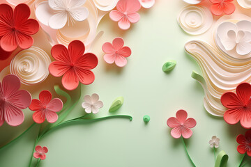 abstract flower background 