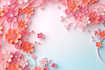 abstract flower background 