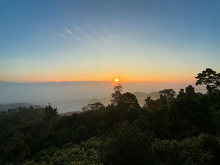 Fototapeta na wymiar Good Morning From Sajek Valley, Rangamati