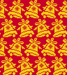 Geometric pattern. Pixel pattern. Aztec geometric art ornament print. fabric cross stitch background