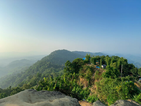 Scenic View from Konglak Hill, Sajek Valley, Rangamati