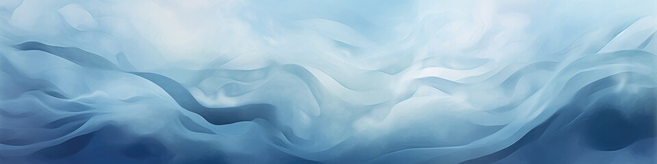 Obraz premium Abstract winter background. Seasons. Cool, blue tones.