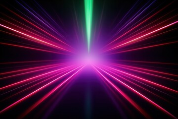 Party Pulse Abstract Neon Waves Fantastic Fusion Neon Lightscape,Neon Dance Floor Background