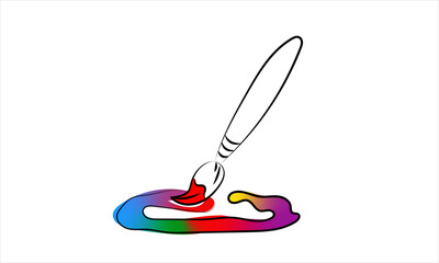 paint artist day color palette artistic illustration