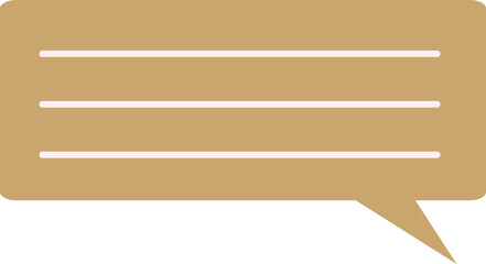 Speech bubble illustration