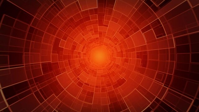 Matrix, geometric turbulence. Abstract rotating background. Design element for titles. Quick Time, h264, 16-bit color, highest quality. 3D animation. Smooth gradation of color, without banding effect.