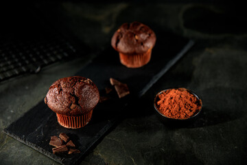 Hommade Muffin Moody Food Fotografie