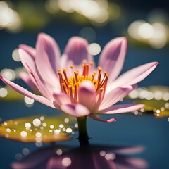 Beautiful Lotus/water lily blooming