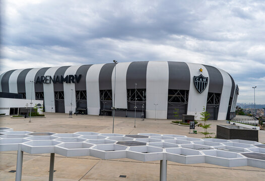 Arena MRV, football stadium, located in Belo Horizonte. The arena belongs to Clube Atl&eacute;tico Mineiro. Galo.