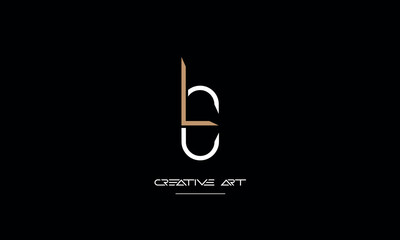 CL, LC, C, L abstract letters logo monogram