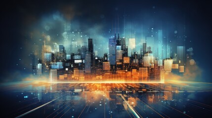 Digital Transformation in IT Background